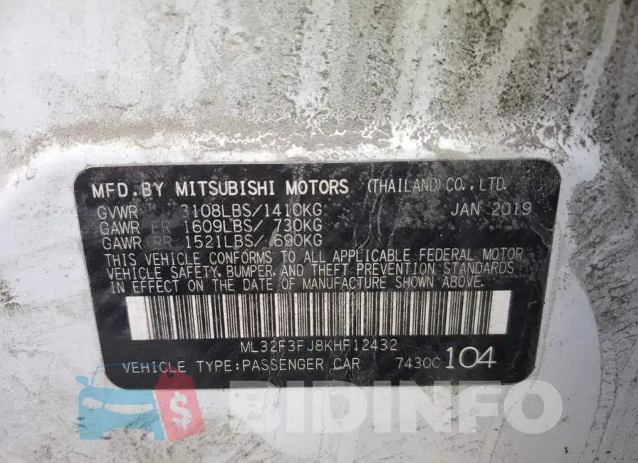 ML32F3FJ8KHF12432 Photo# 13