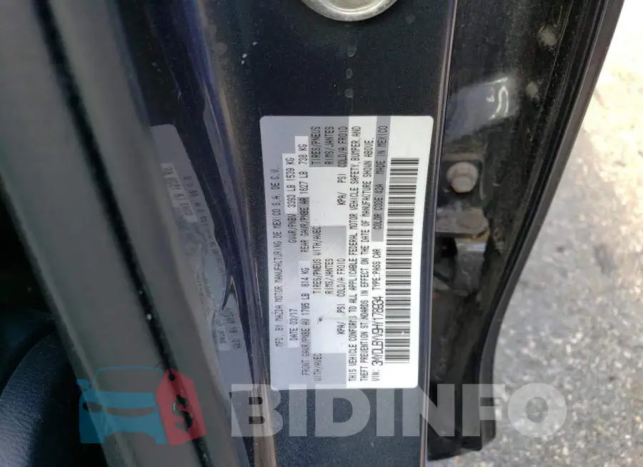 3MYDLBYV9HY178934 Photo# 12