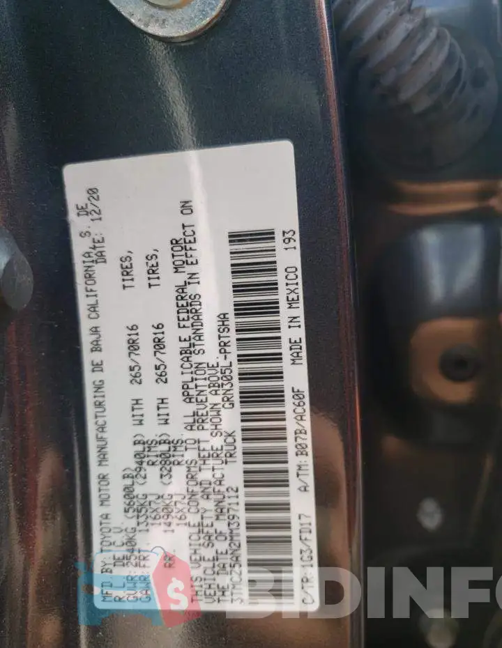 3TMCZ5AN2MM397112 Photo# 12