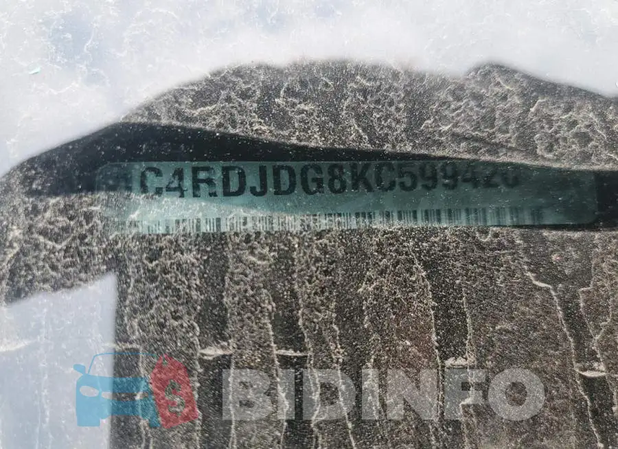 1C4RDJDG8KC599420 Photo# 13