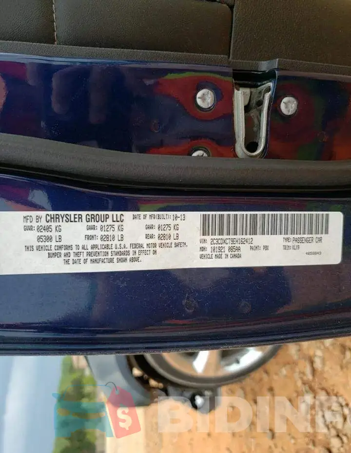 2C3CDXCT9EH162412 Photo# 13