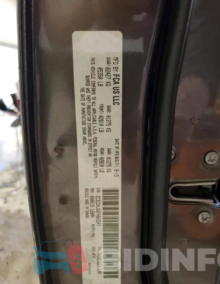 2C3CDXJG6FH903347 Photo# 13