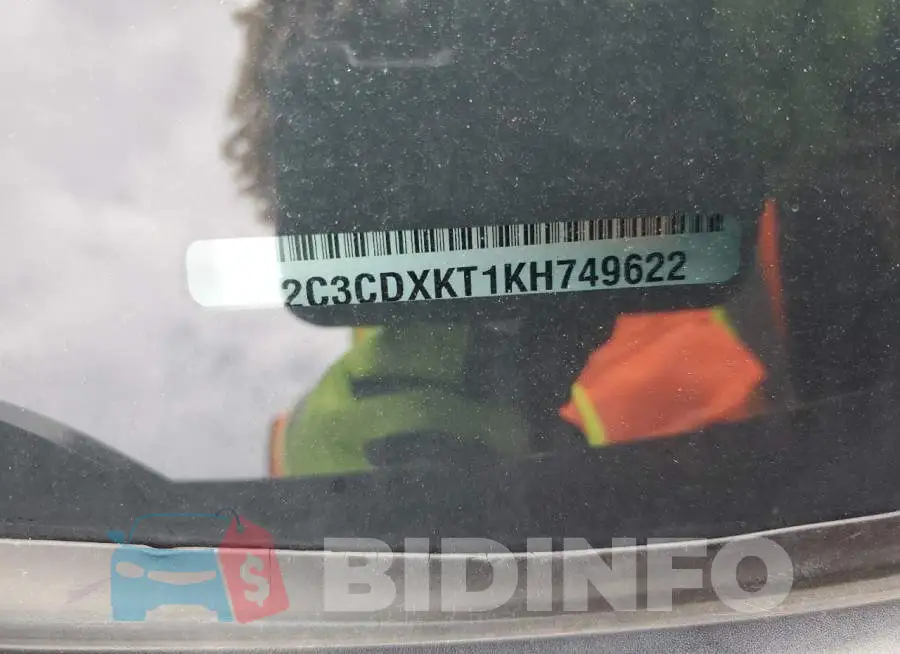 2C3CDXKT1KH749622 Photo# 13