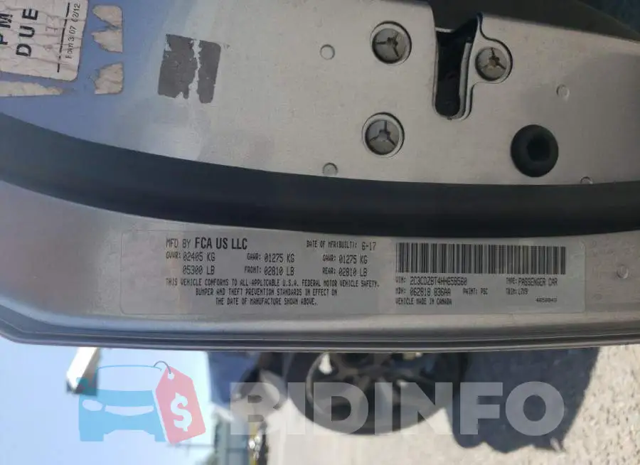 2C3CDZBT4HH658560 Photo# 13
