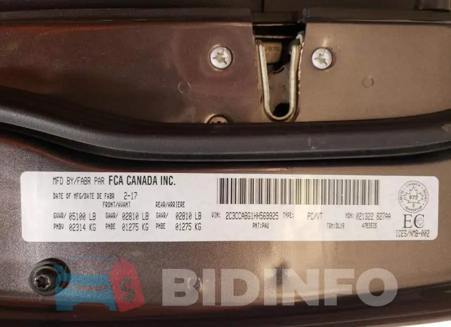 2C3CCABG1HH569925 Photo# 13