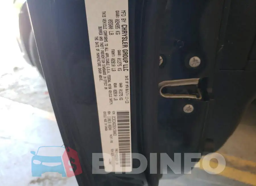 2C3CCAGG5EH158063 Photo# 12