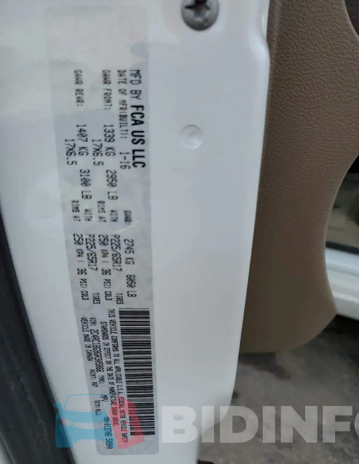 2C4RC1BG9GR305866 Photo# 13