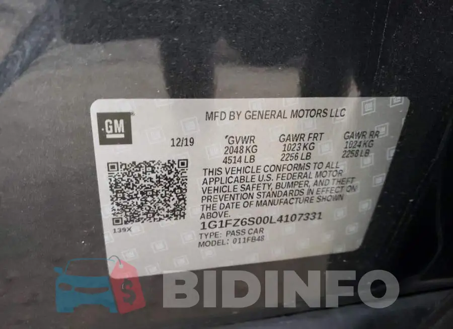 1G1FZ6S00L4107331 Photo# 12