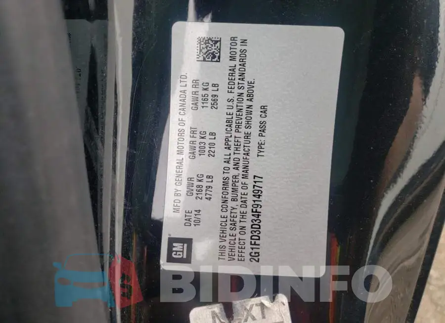 2G1FD3D34F9149717 Photo# 10