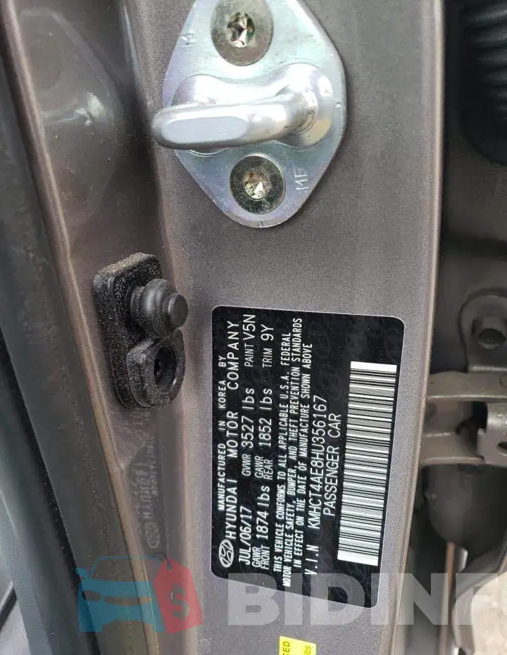 KMHCT4AE8HU356167 Photo# 12