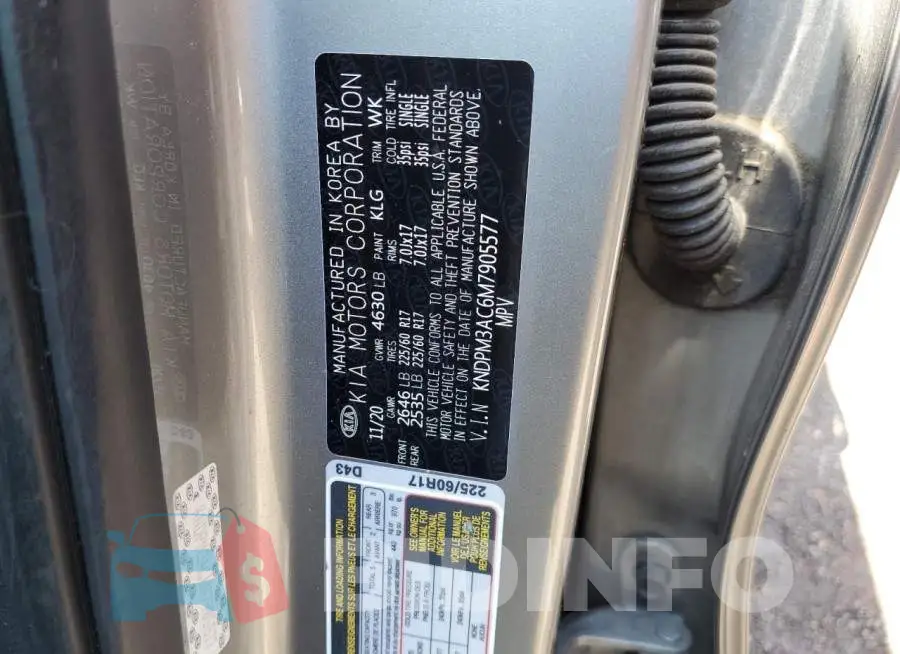 KNDPM3AC6M7905577 Photo# 13