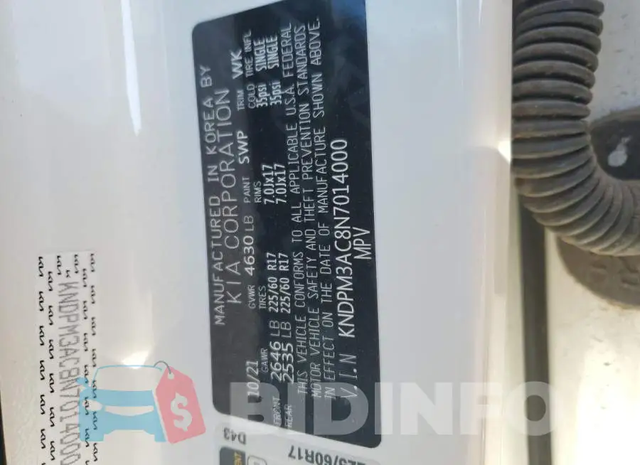 KNDPM3AC8N7014000 Photo# 12