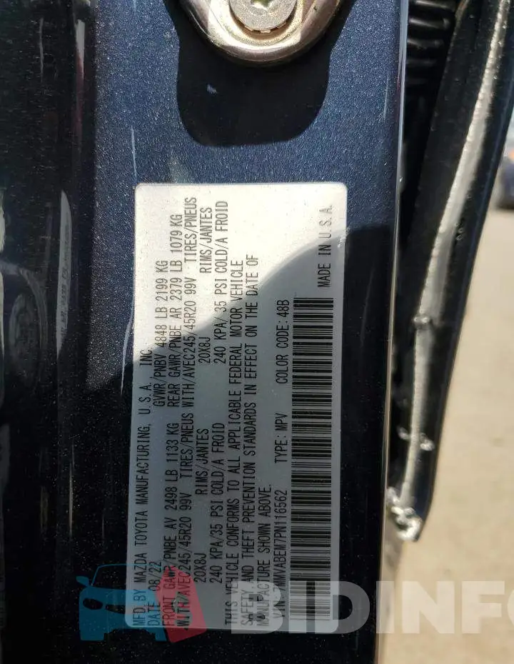 7MMVABEM7PN116562 Photo# 13