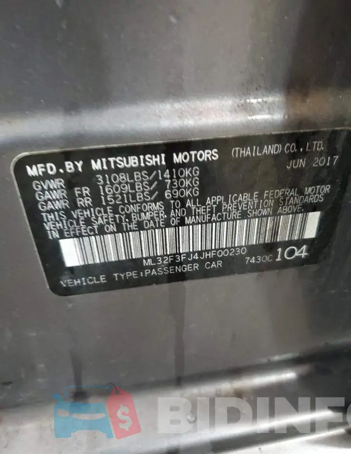 ML32F3FJ4JHF00230 Photo# 12