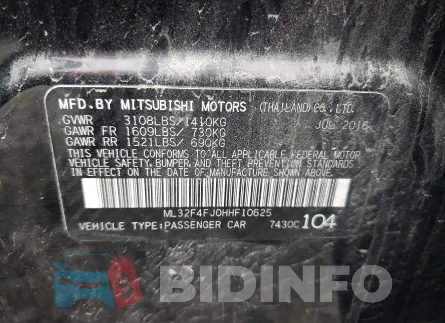 ML32F4FJ0HHF10625 Photo# 12