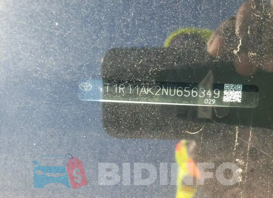 4T1R11AK2NU656349 Photo# 12