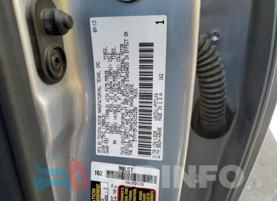 5TFFY5F1XEX151250 Photo# 12