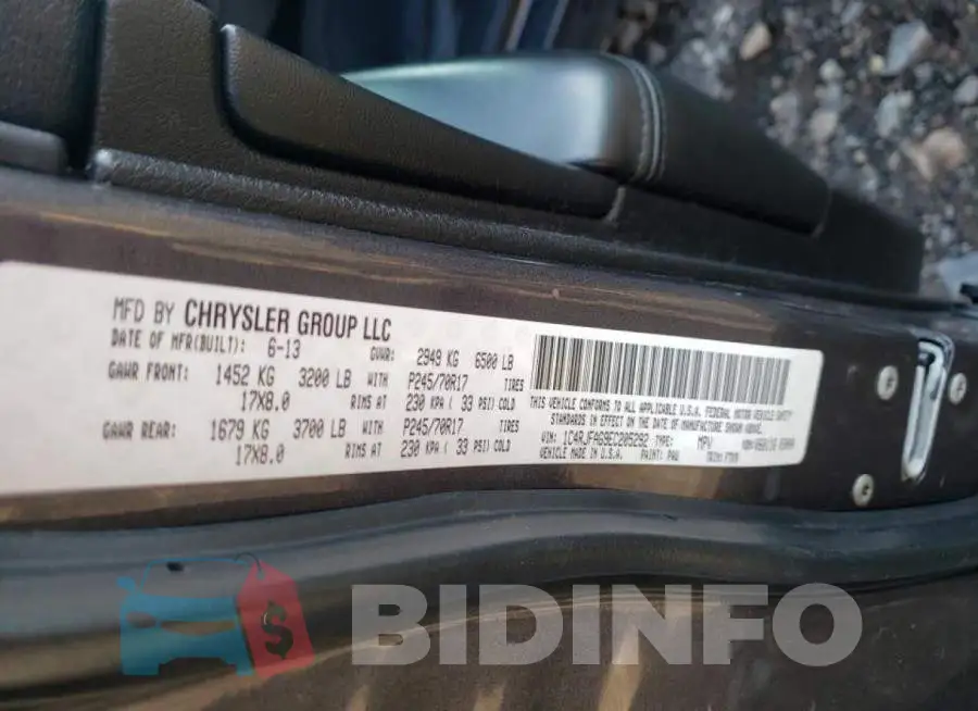 1C4RJFAG9EC205292 Photo# 13