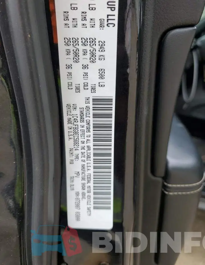 1C4RJFBG8EC568214 Photo# 13