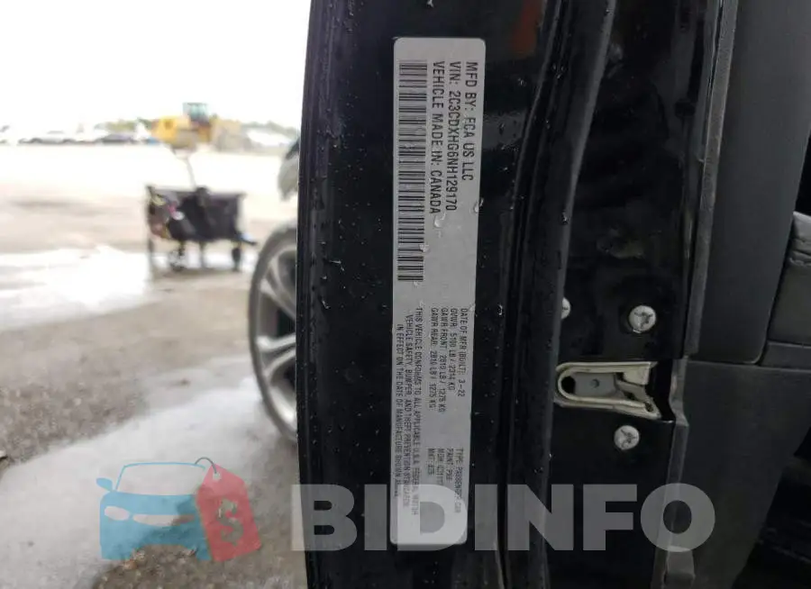 2C3CDXHG6NH129170 Photo# 13