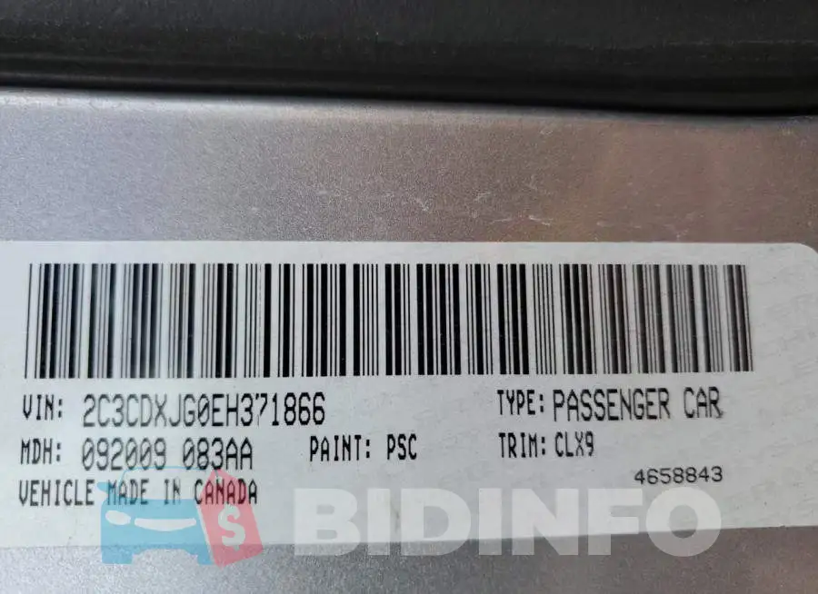 2C3CDXJG0EH371866 Photo# 13