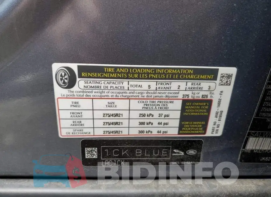 SALWR2RK9KA819840 Photo# 13