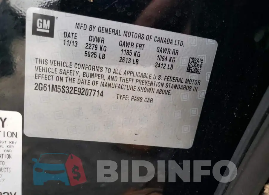 2G61M5S32E9207714 Photo# 13