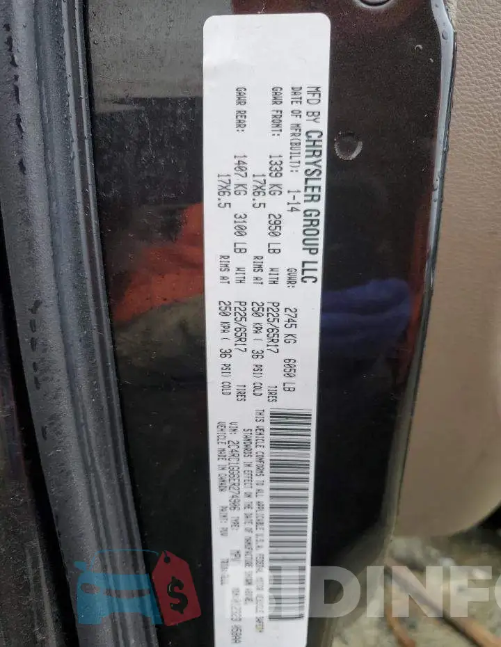 2C4RC1GG6ER274906 Photo# 13