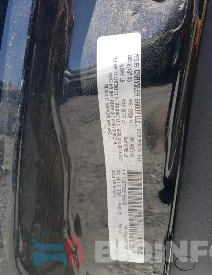 3C3CFFAR3FT550403 Photo# 12