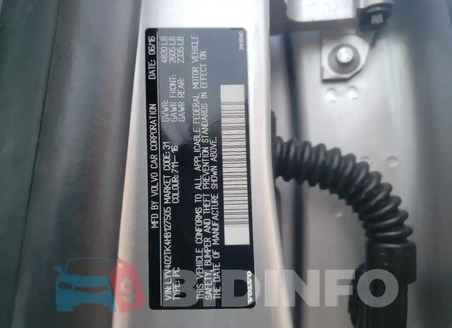 LYV402TK4HB127505 Photo# 12