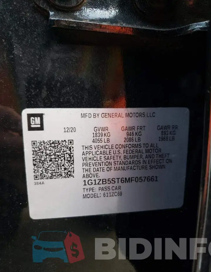 1G1ZB5ST6MF057661 Photo# 13