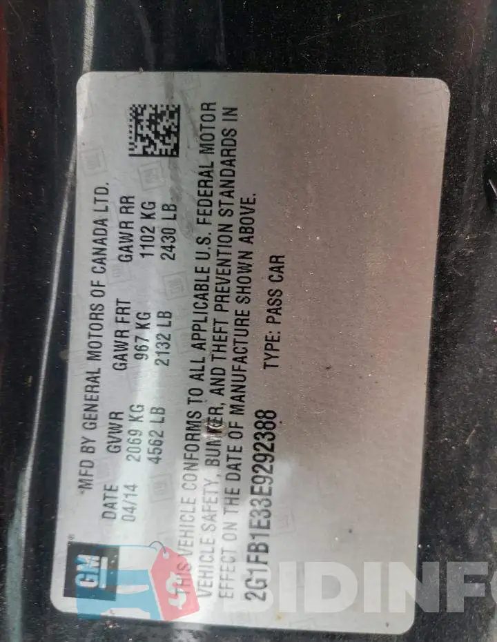 2G1FB1E33E9292388 Photo# 12
