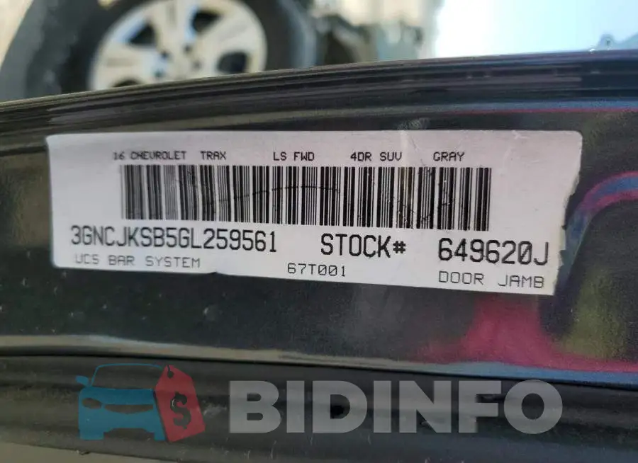3GNCJKSB5GL259561 Photo# 13