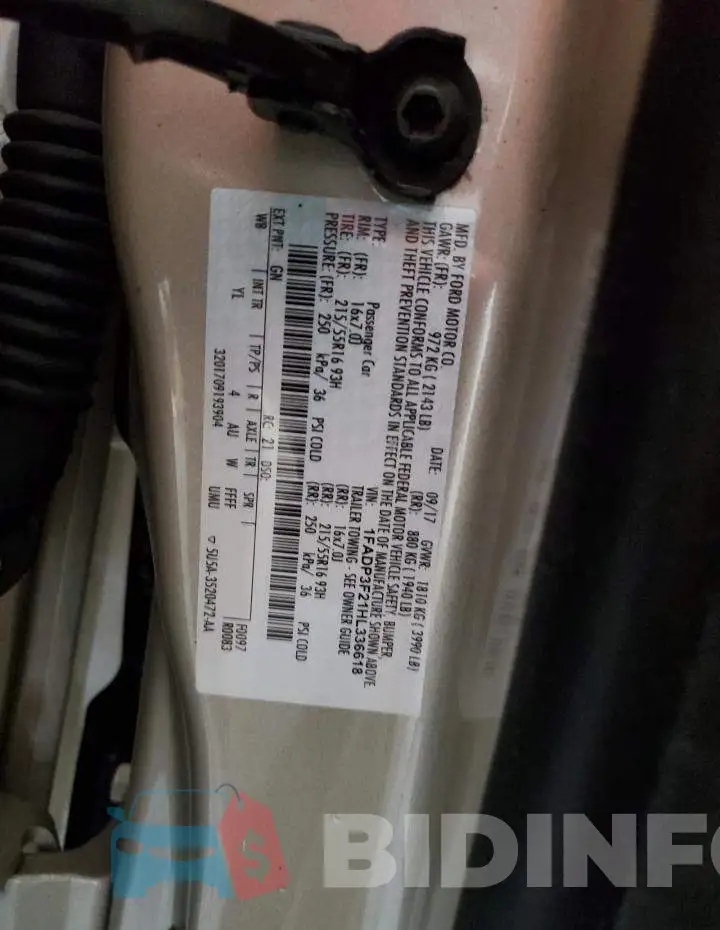 1FADP3F21HL336618 Photo# 12