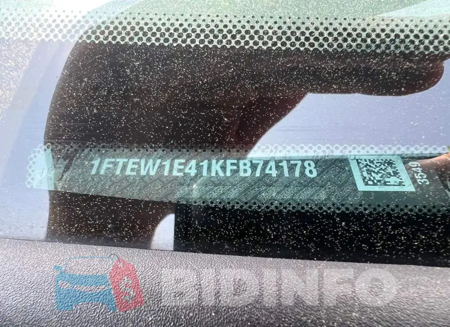 1FTEW1E41KFB74178 Photo# 10