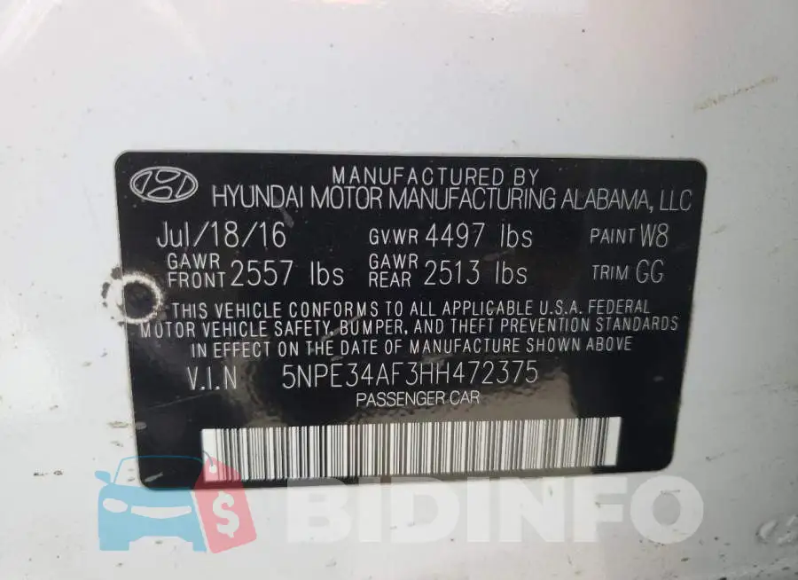 5NPE34AF3HH472375 Photo# 12