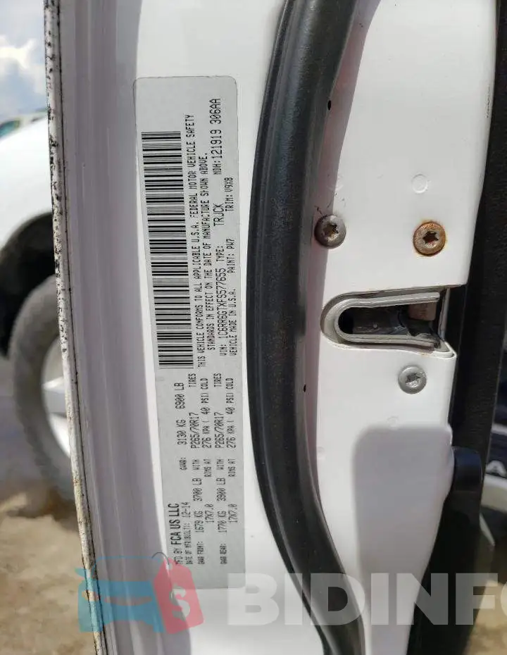 1C6RR6GTXFS577655 Photo# 12