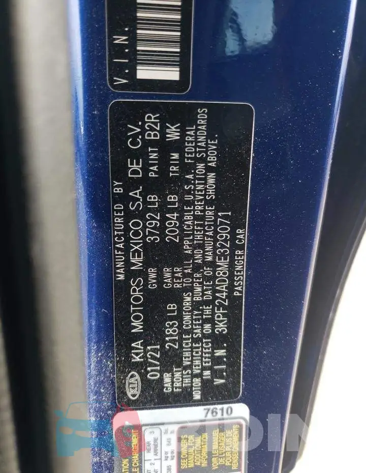 3KPF24AD8ME329071 Photo# 13