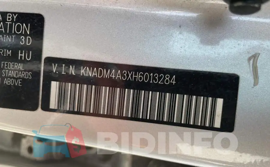 KNADM4A3XH6013284 Photo# 10