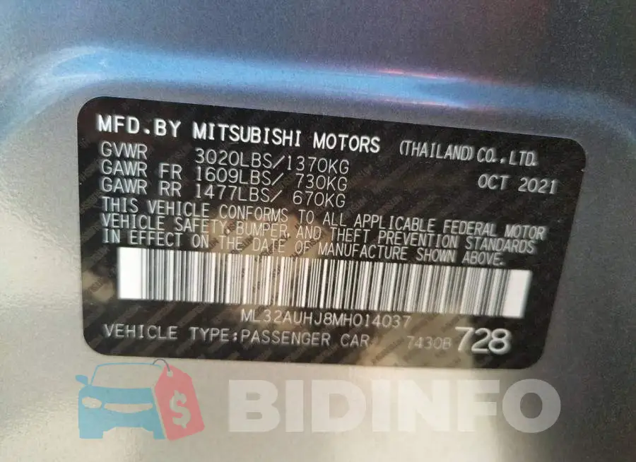 ML32AUHJ8MH014037 Photo# 12