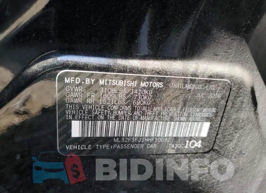 ML32F3FJ1HHF10692 Photo# 12