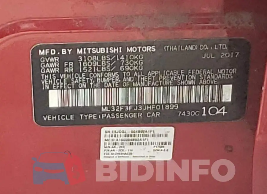 ML32F3FJ3JHF01899 Photo# 12