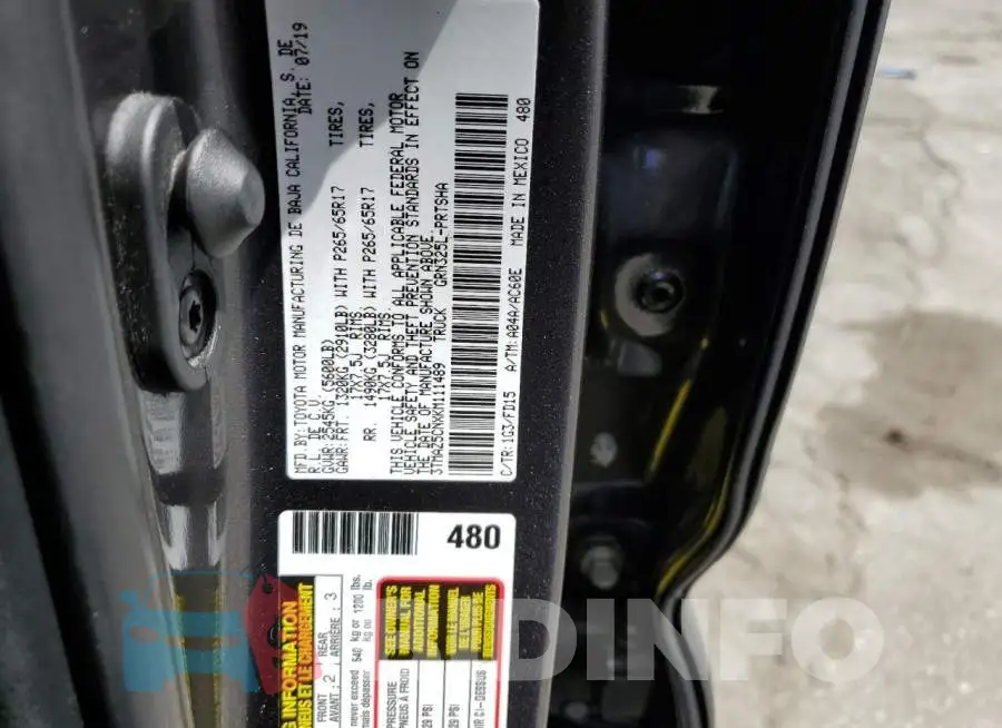 3TMAZ5CNXKM111489 Photo# 12