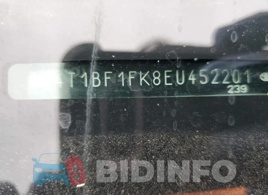 4T1BF1FK8EU452201 Photo# 13