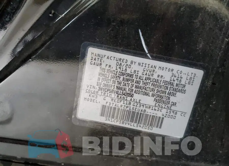 3N1CP5BV4LL542050 Photo# 13