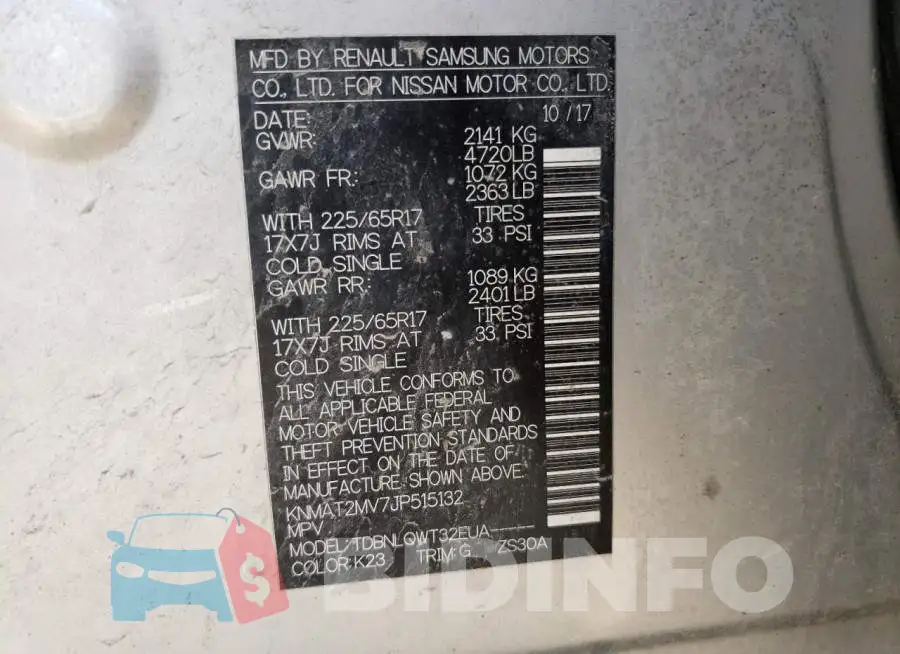 KNMAT2MV7JP515132 Photo# 12