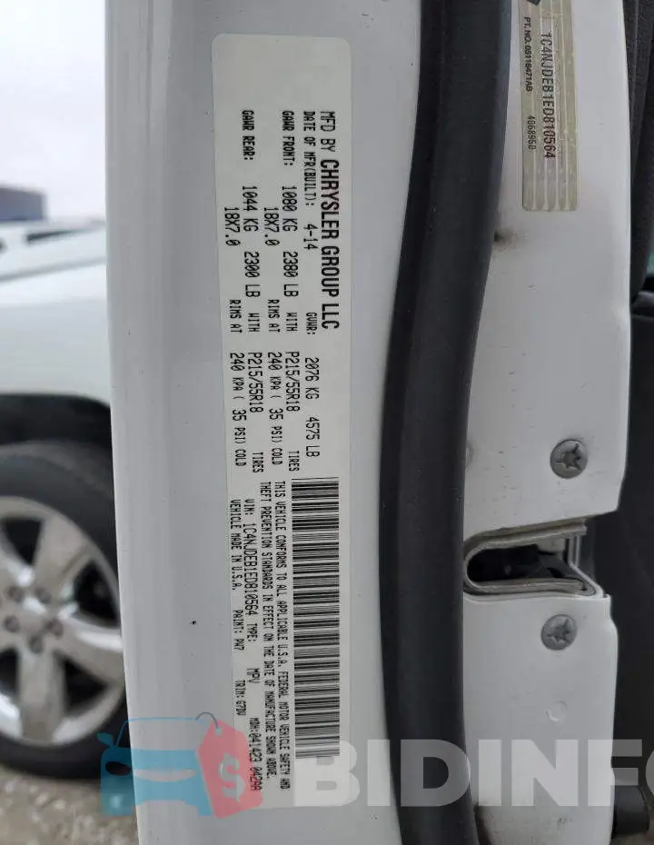 1C4NJDEB1ED810564 Photo# 13