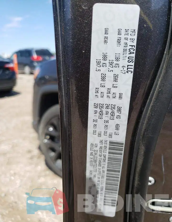 3C4NJDCB8HT631777 Photo# 10