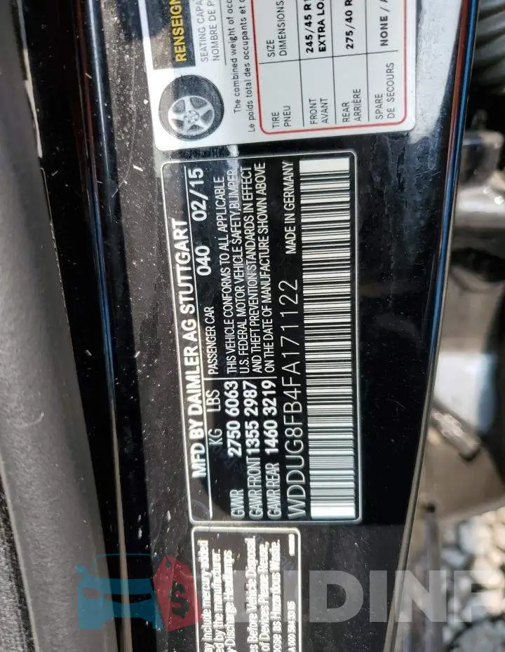 WDDUG8FB4FA171122 Photo# 12