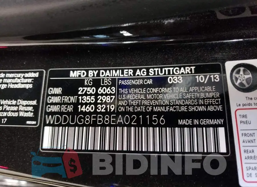 WDDUG8FB8EA021156 Photo# 12